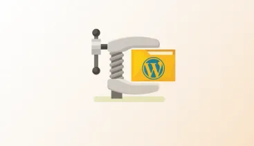 Prensa comprimindo uma pasta com a logo do WordPress estampada